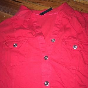 Red Classy Pretty Women’s Blouse